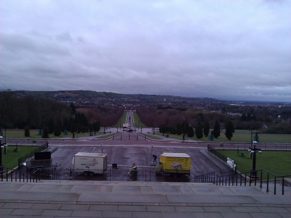 View from Parliament Buildings this morning.